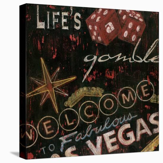 Life's a Gamble-Janet Tava-Stretched Canvas