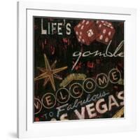 Life's a Gamble-Janet Tava-Framed Art Print