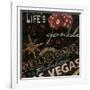 Life's a Gamble-Janet Tava-Framed Art Print