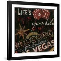 Life's a Gamble-Janet Tava-Framed Art Print