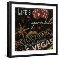 Life's a Gamble-Janet Tava-Framed Art Print