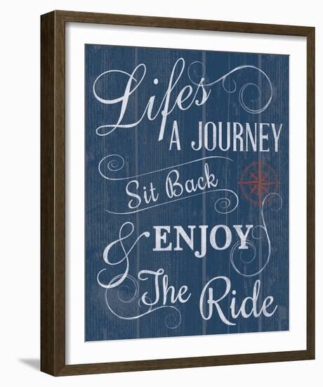 Life's a Journey-Tom Frazier-Framed Giclee Print