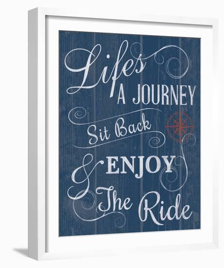 Life's a Journey-Tom Frazier-Framed Giclee Print