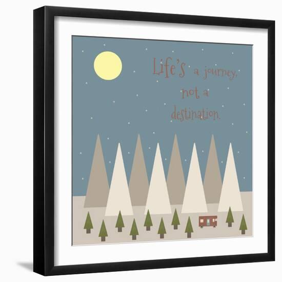 Life's a Journey-Tammy Kushnir-Framed Giclee Print