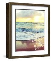 Life's a Wave-Gail Peck-Framed Art Print