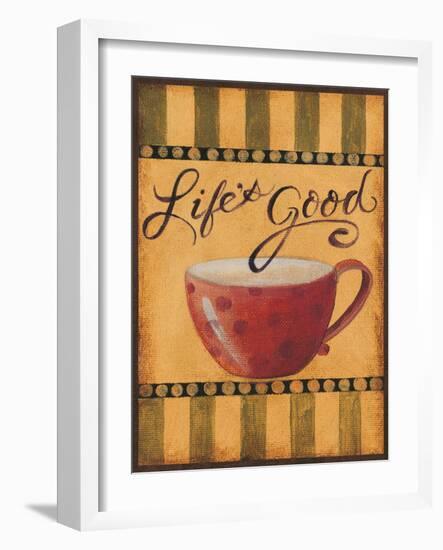 Life's Good-Pamela Desgrosellier-Framed Art Print