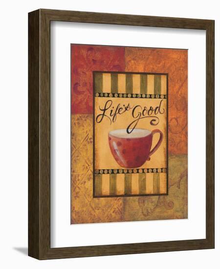 Life's Good-Pamela Desgrosellier-Framed Art Print