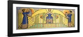 Life's Guardian-Jan Theodore Toorop-Framed Giclee Print