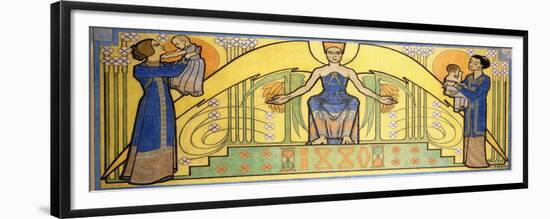 Life's Guardian-Jan Theodore Toorop-Framed Giclee Print