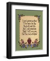 Life's Lessons II-Debbie McMaster-Framed Premium Giclee Print