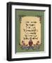 Life's Lessons IV-Debbie McMaster-Framed Giclee Print