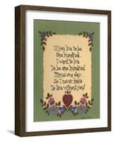 Life's Lessons IV-Debbie McMaster-Framed Giclee Print