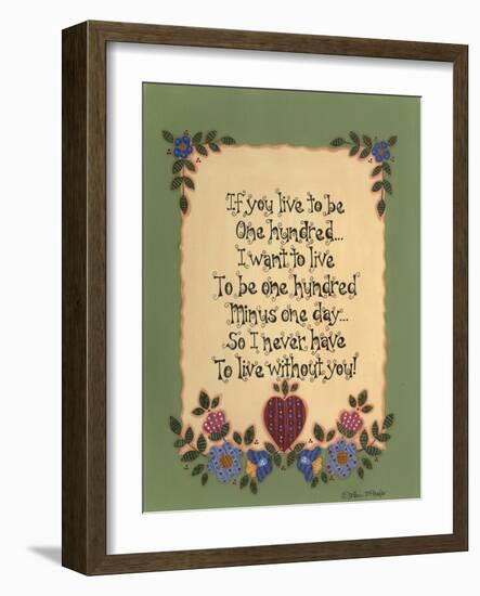 Life's Lessons IV-Debbie McMaster-Framed Giclee Print