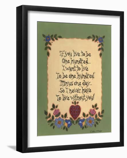 Life's Lessons IV-Debbie McMaster-Framed Giclee Print