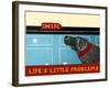 Life'S Little Problems Banner-Stephen Huneck-Framed Giclee Print