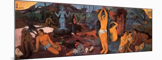 Life's Questions-Paul Gauguin-Mounted Art Print