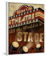 Life's Theatre-Conrad Knutsen-Framed Art Print