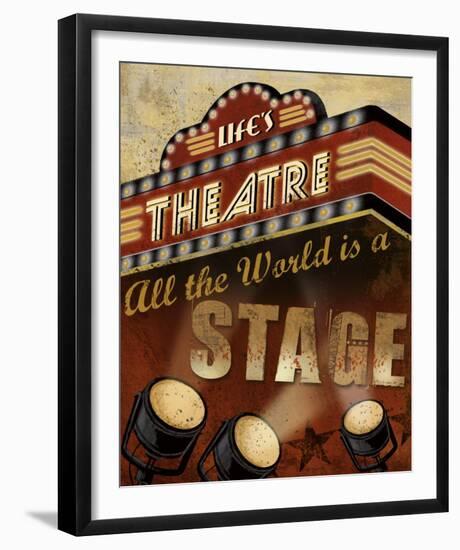 Life's Theatre-Conrad Knutsen-Framed Art Print