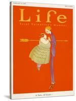 Life, Saint Valentines Day 1924-null-Stretched Canvas