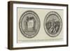 Life-Saving Medal Presented by the United States Government to the Men of the Royal National Lifebo-null-Framed Giclee Print