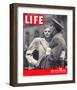 LIFE Soldier's Farewell 1943-null-Framed Art Print