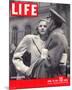 LIFE Soldier's Farewell 1943-null-Mounted Art Print