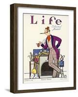 Life, Souvenir D'Amour 1924-Rea Irvin-Framed Art Print