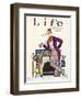 Life, Souvenir D'Amour 1924-Rea Irvin-Framed Art Print