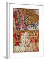 Life Story of the Virgin, Miniature from the Code of the Queen Constance-null-Framed Giclee Print