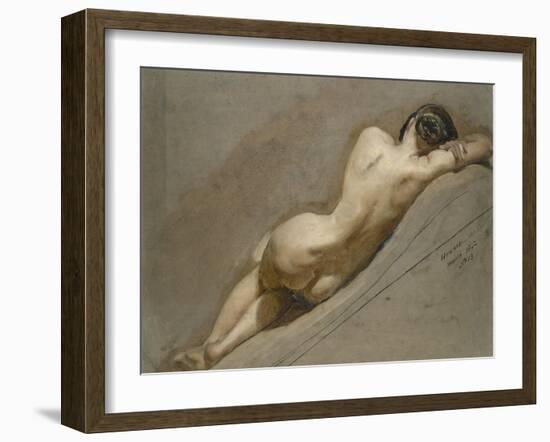 Life Study of the Female Figure-William Edward Frost-Framed Giclee Print