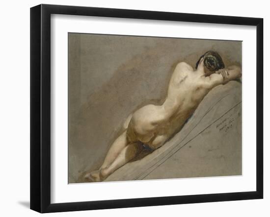 Life Study of the Female Figure-William Edward Frost-Framed Giclee Print