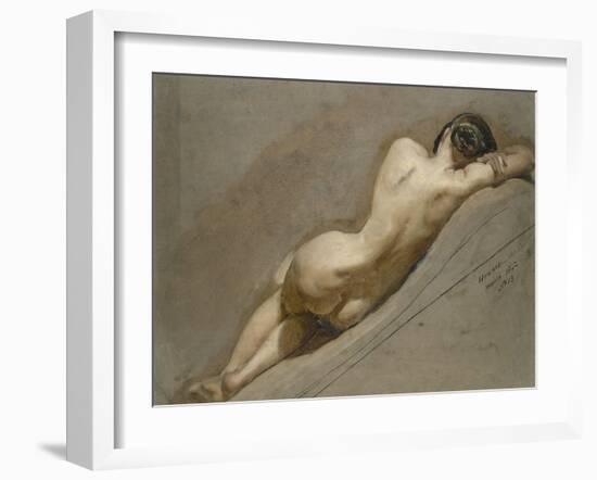 Life Study of the Female Figure-William Edward Frost-Framed Giclee Print