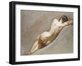 Life Study of the Female Figure-William Edward Frost-Framed Giclee Print