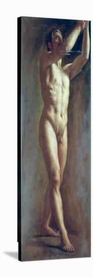 Life Study of the Male Figure-William Edward Frost-Stretched Canvas