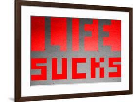 Life Sucks-null-Framed Poster