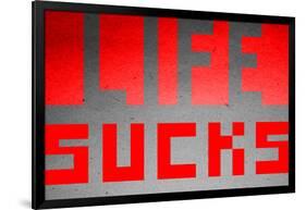 Life Sucks-null-Framed Poster