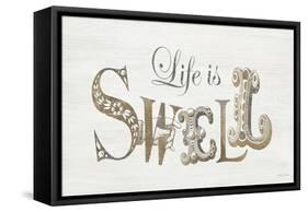 Life Swell Cream-Morgan Yamada-Framed Stretched Canvas