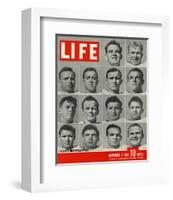 LIFE Texas Football 1941-null-Framed Art Print