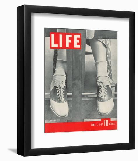 LIFE The class of 1937-null-Framed Art Print