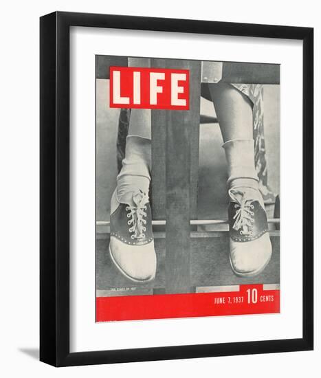 LIFE The class of 1937-null-Framed Art Print