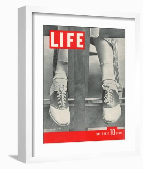 LIFE The class of 1937-null-Framed Art Print