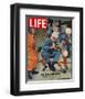 LIFE the new Astronauts 1963-null-Framed Art Print