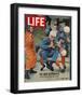 LIFE the new Astronauts 1963-null-Framed Art Print