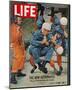 LIFE the new Astronauts 1963-null-Mounted Art Print