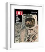 LIFE to the Moon and Back 1969-null-Framed Art Print