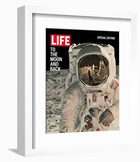 LIFE to the Moon and Back 1969-null-Framed Art Print