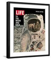 LIFE to the Moon and Back 1969-null-Framed Art Print