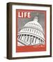 LIFE United States Capitol 1937-null-Framed Art Print