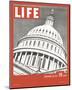 LIFE United States Capitol 1937-null-Mounted Art Print