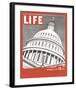 LIFE United States Capitol 1937-null-Framed Art Print